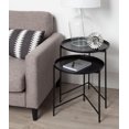 thumbnail image 4 of Hometrends Black Metal Side Table, 4 of 4