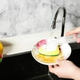 thumbnail image 4 of Moqsnm 5 Pack Dish Sponge for Kitchen, Sponges for Dishes, Sponges Kitchen, Cleaning Sponge, Dual Sided Scrub Heavy Duty, Non Scratch Sponges Perfect for Dishwashing and Household Cleaning, 4 of 9