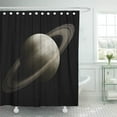 thumbnail image 1 of KSADK White Planet Hight Saturn This Furnished NASA Shower Curtain Bathroom Curtain 60x72 inch, 1 of 1