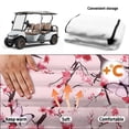 thumbnail image 6 of XYZCANDO Cherry Blossom Butterfly Universal Golf Cart Seat Cover with 4 Front Pockets - Washable Non-Slip Golf Cart Accessory for 2-Seat Golf Carts, 6 of 9