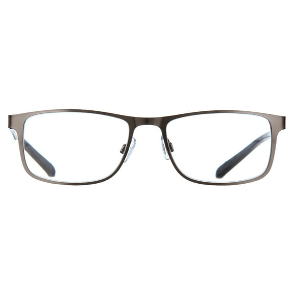 Ironman Rectangle Black Reader Eyeglass 1.25