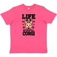 thumbnail image 3 of Inktastic Life is Better with a Corgi Youth T-Shirt, 3 of 5
