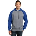 thumbnail image 1 of Sport-Tek Chandail à Capuche Raglan Colorblock pour Hommes - ST267, 1 of 1