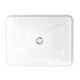 thumbnail image 2 of KOHLER 20000-0 Caxton Fregadero de baño rectangular bajo montaje con desagüe de desbordamiento 20-1/4"" W x 15-11/16"" D Blanco, 2 of 9