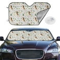 thumbnail image 2 of Haiem German Shepherd Dog Car Windshield Sun Shade - Blocks UV Rays Sun Visor Protector, Sunshade to Keep Your Vehicle Cool, Universal Fit SUV Van Sedan-Small, 2 of 7