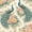 Color 2, variant on Peel and Stick Wallpaper Watercolor Oyster Shell Mandala Deep Blue Teal Pink Accents Nautical 17.7in x 118in Contact Paper Removable Self Adhesive Wall Mural Wall Decor for Bedroom Kitchen Cabinets