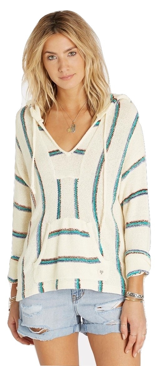 baja beach hooded sweater