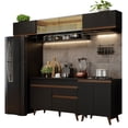 thumbnail image 1 of Madesa Gabinete de Cocina Integral Completa 260 cm Reims Negro11, 1 of 8