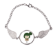 thumbnail image 1 of Planta cactus arena verde agua peligrosa uu Pulsera pulsera pulsera alas de ángel pulsera, 1 of 3