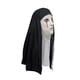thumbnail image 4 of 1 Halloween Mask, Scary Latex Nun Mask, Halloween Party Scary Full Head Costume Mask, Halloween Scary Makeup Mask, 4 of 4