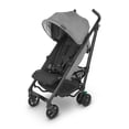 thumbnail image 1 of UPPAbaby G-Luxe Cochecito con sombrilla/Diseño liviano para viajar fácilmente/Plegado en un solo paso + Reclinable/Cesta XL + Toldo/Portavasos incluido/Greyson (Carbón Mélange/Estructura de carbono), 1 of 5