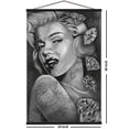 thumbnail image 2 of Marilyn Diamonds by James Danger Harvey Poster - Officially Licensed - 24" x 36" with Poster Hanger Black Color, 2 of 4