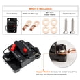 thumbnail image 2 of Erayco Disjoncteur 50 Amp avec Réinitialisation Manuelle pour Voiture, Marine, Traîne, Moteurs, Bateau, VTT, Protection d'Alimentation Manuelle pour Audio, 2 of 5