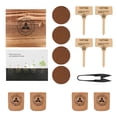 thumbnail image 1 of Kit De Inicio De Semillas De Jardín De Interior De Flores Comestibles Kits De Cultivo De Bricolaje Bonitos Macetas De Arpillera Exquisitas Con Caja De Madera Para Plantar Jardinería En Casa sonducket TO002800-00, 1 of 7