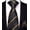 Black and Gold, variant on Boys Burgundy Striped Silk Tie Self-Tie Set with Pocket Square for Kids Age 8-12 Wedding School Graduation