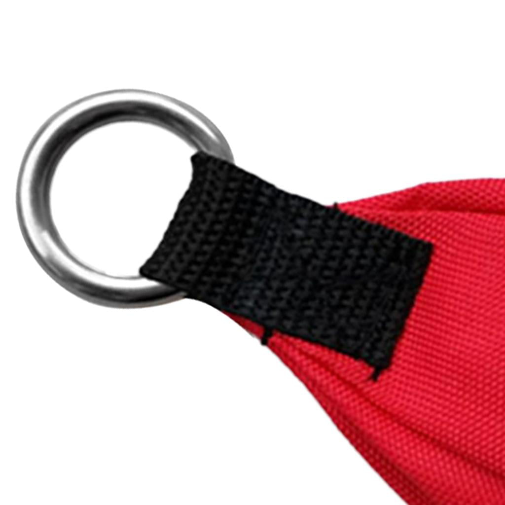 Outdoor Tree Surgery and Climbing Throw Weight Red Bag with Tail Loop 8.8oz 