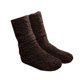 thumbnail image 1 of Calentadores de piernas peludas por encima de la rodilla calcetines borrosos de felpa medias de pantuflas largas y peludas calcetines de invierno para dormir en casa para mujeres y hombres, 1 of 5