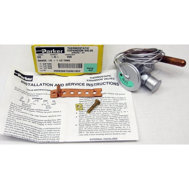 Parker CEAVW Parker Thermostatic Expansion Valve CEAVW External