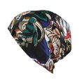 thumbnail image 2 of Anime Boku No Hero Slouchy Hat For Men Women Teen Unisex Winter Hat Elastic Knitted Beanie Hats, 2 of 8