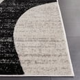 thumbnail image 3 of SAFAVIEH Skyler Georgene Geometric Area Rug, Ivory Grey/Black, 4' x 6', 3 of 7
