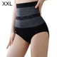 thumbnail image 4 of Ropa interior de cintura alta Minnieouse para mujer entrenador de cintura para banquete de boda fajas elásticas levantamiento de cadera Negro XXL, 4 of 6