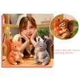 thumbnail image 3 of Plush Squirrel Peluche de felpa Animal Cute Wild Life Cuddle Regalos del día de San Valentín XBTCLXEBCO Ardilla, 3 of 5