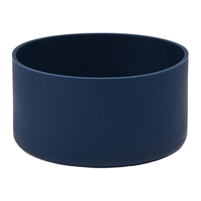 Cubierta inferior para botella de agua, accesorio protector de maletero, antideslizante para proteger Azul oscuro