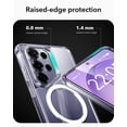 thumbnail image 4 of Funda transparente magnética y resistente a golpes ESR para Galaxy S26, 4 of 8