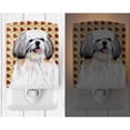thumbnail image 2 of Carolines Treasures SC9223CNL Shih Tzu Fall Leaves Portrait Ceramic Night Light, 2 of 2