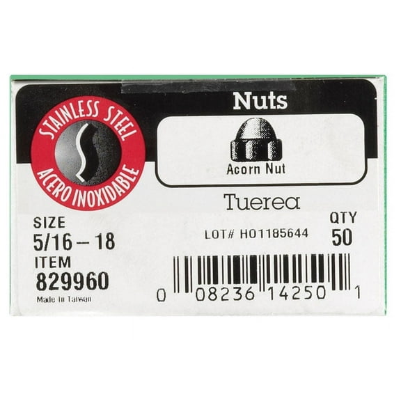 Hillman 829960 0.312 in. Stainless Steel Nut Cap