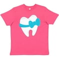 thumbnail image 3 of Inktastic Tooth with a Bow Youth T-Shirt, 3 of 5