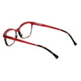 thumbnail image 3 of Women 2 Tone Cateye Clear Progressive Reader - Zero Power On Top - No Bubble Reading Glasses Z110 +3.00, 3 of 4