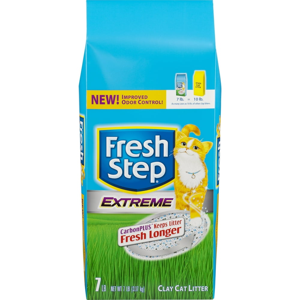 Fresh Step NonClumping Clay Cat Litter Scented, 7lb