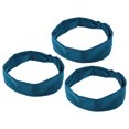 thumbnail image 1 of 3 diademas deportivas para hombres y mujeres, bandas antideslizantes para el cabello, bandas para la cabeza para correr sudor para deportes de fitness, azul, 1 of 7