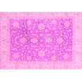thumbnail image 1 of Ahgly Company Indoor Rectangle Oriental Pink Traditional Area Rugs, 6' x 9', 1 of 4