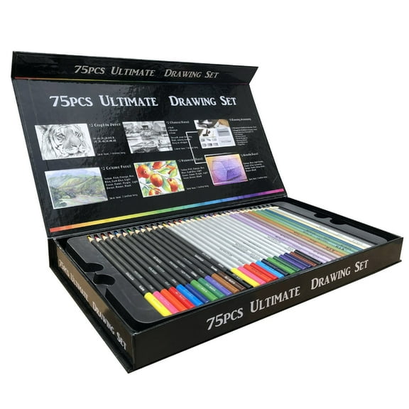 Gel Pens 75 Pcs Of Sketch Colored Pencils for Art Painting Beginner for Office Supplies Gift for Young Adults