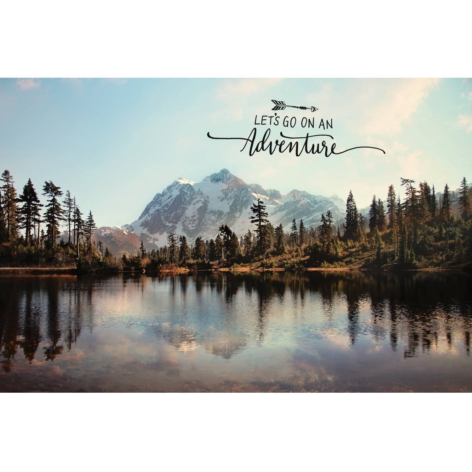 "Lets Go on an Adventure" Painting Print on Wrapped Canvas