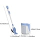 thumbnail image 3 of Juego de Cepillos Limpiadores para Inodoro con Desatascador de Pared, Cepillo Flexible para Limpiar Esquinas y con Tapa., 3 of 7