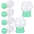 thumbnail image 1 of FESTFENDS 6Ud Kit Para Bola De Con Transparente Y Base Plástica Color Verde Claro Para, 1 of 7