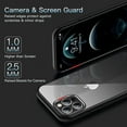 thumbnail image 4 of Veeki Crystal Clear Designed for iPhone 12 Pro Max Case, [Not Yellowing] [Military Grade Drop Tested] Shockproof Protective Phone Case Slim Thin Cover 5G 6.7 inch 2020, Clear, 4 of 6