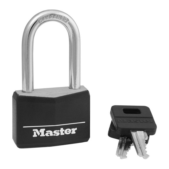 Master Lock 1-9/16” Covered Solid Body Padlock with 1-1/2” Shackle