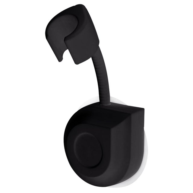 Bearachild Soporte Universal para cabezal de ducha autoadhesivo, soporte para cabezal de ducha montado en la pared, soporte giratorio de 360 ° para Juegos de accesorios de baño Negro Bearachild HA003990-01B