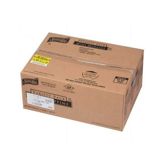 Chef Pierre Mini Muffin - Variety Pack - 162 per case.