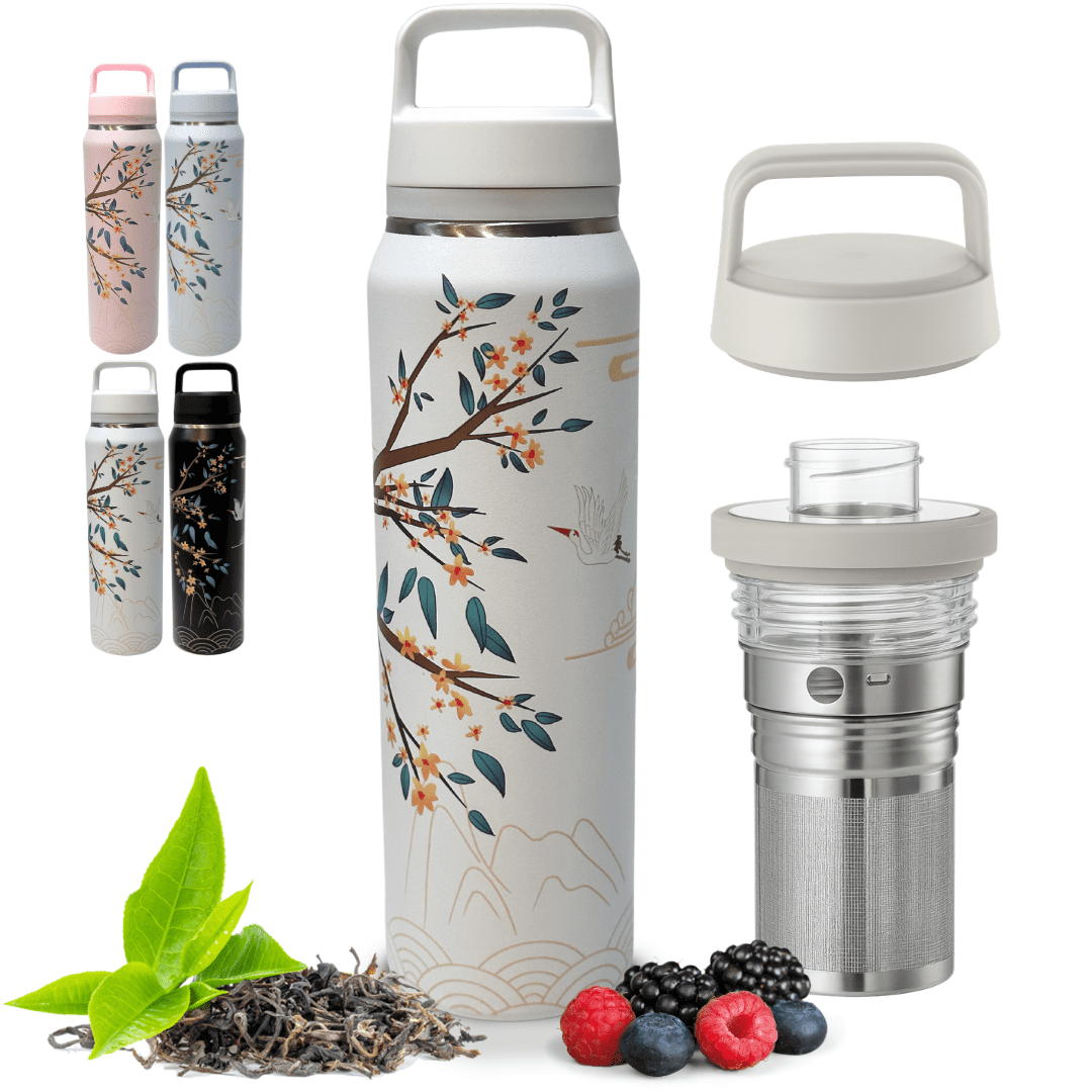 Hydraflow Insulated 34-oz. Metal Water Bottle with Flip-Top Straw