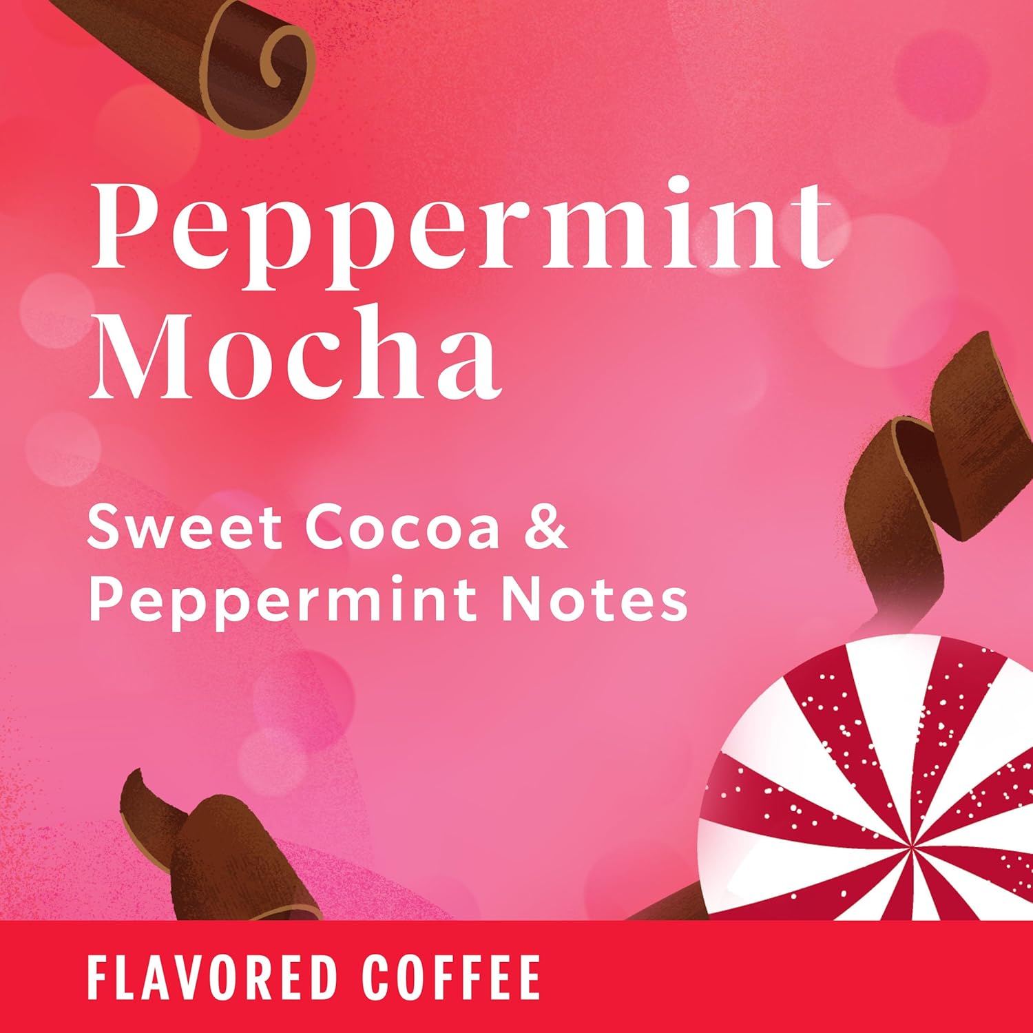 Starbucks Peppermint Mocha Medium Roast Coffee Keurig K-Cup - 22ct/8.1oz
