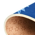 thumbnail image 7 of Ryvnso Blue Snowflakes Area Floor Mats Large Nursery Rugs Non-Slip Carpets Doormat 36" x 24", 7 of 7