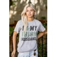 thumbnail image 3 of St Patricks I Love My Irish Husband Women's Graphic T Shirt Tees Brisco Brands X, 3 of 6