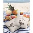 thumbnail image 3 of Pack of 2 Outdoor Pillow Covers, Chicken Farm House Waterproof Square Throw Pillowcase Cushion Decorative Pillow Covers for Couch Patio Tent, 18x18 in, 3 of 6