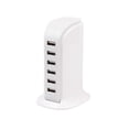 thumbnail image 1 of 30W 6 Port USB Charger DC 5V 6A Universal Power Adapter Socket Smart Phone Desktop Charger For Phone ,Multi-Device Charger, 1 of 6