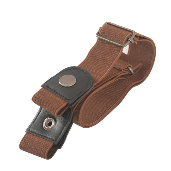 Honeeladyy Buckle-free Elastic Women Men Invisible Belt for Jeans No Bulge Hassle